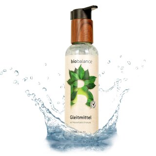 BIO BALANCE Gleitmittel 150ml - 100% natürlich und in Second Life & recyclebarer Flasche