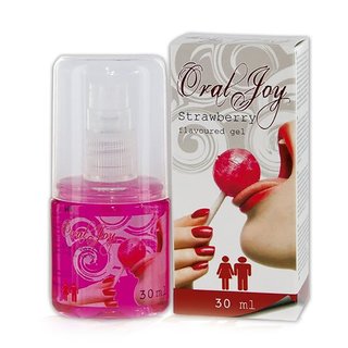Oral Joy Strawberry 30 ml Gel mit Erdbeergeschmack für mehr Genuß beim Oral Sex