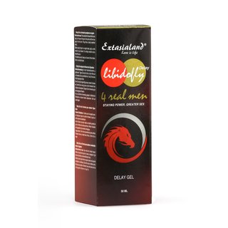 Extasialand Libidofly Delay Gel 50 ml Potenzmittel Orgasmus Verzögerung Verzögerungsgel Potenzgel