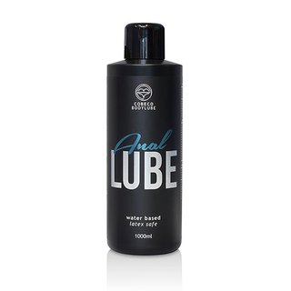 CBL Cobeco Anal Lube WB Bottle 1000 ml Gleitgel auf Wasserbasis für den Analverkehr geeignet Massagegel