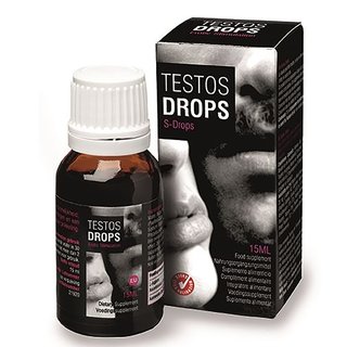 Testos Drops 15ml der Lustverstärker Potenz-Hilfe-Mittel Aphrodisiakum Lustmittel
