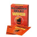 Bull Power Delay Wipes 6 Tücher Potenzmittel zur Orgasmus...