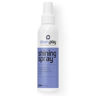 Cobeco CleanPlay &ndash; shining spray 150ml für Glanz & Pflege von Latex-, Lack- & Leder